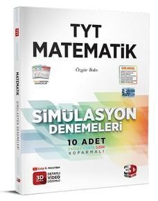 3D Yayınları 2025 TYT Matematik Simülasyon 10 Deneme