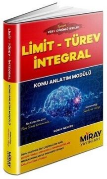 Miray Yayınları AYT Limit Türev İntegral Konu Anlatım Modülü