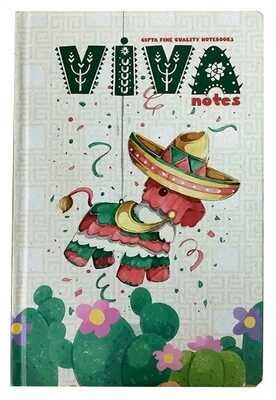 Gıpta Viva Notes Dikişli Midilli Sert Kapak 120 Yaprak 13*21 Çizgili Defter