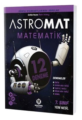 İrrasyonel Yayınları 7. Sınıf Matematik Astromat 12 Deneme