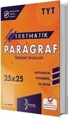 Bilinçsel Yayınları TYT Paragraf Testmatik 25x25 Deneme