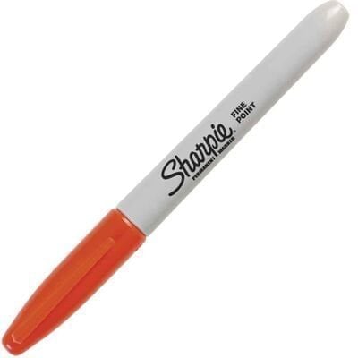 Sharpie Optik Turuncu Yuvarlak Uç Permanent Marker