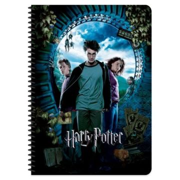 Keskin Color Harry Potter Spiralli Azkaban Tutsağı Karton Kapak 60 Yaprak A4 Kareli Defter