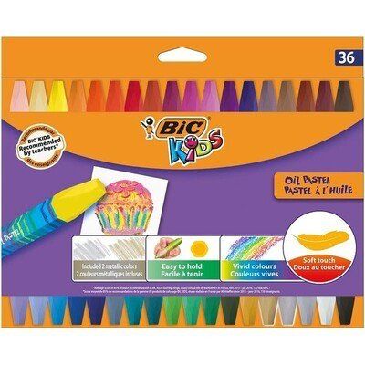 Bic 36 Renk Yağlı Pastel Boya