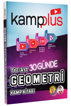 Kampplus Yayınları TYT AYT Geometri 30 Günde Kamp Kitabı