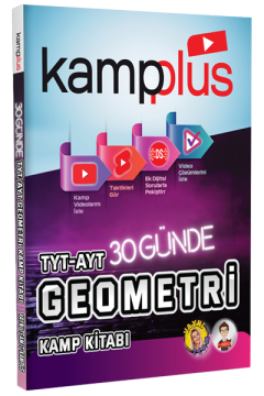 Kampplus Yayınları TYT AYT Geometri 30 Günde Kamp Kitabı