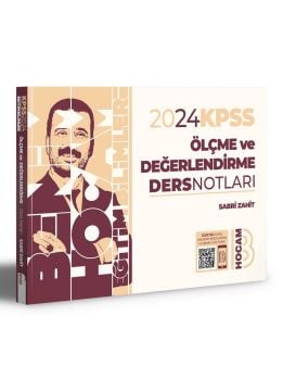 Benim Hocam 2024 KPSS Eğitim Bilimleri Ölçme ve Değerlendirme Ders Notları