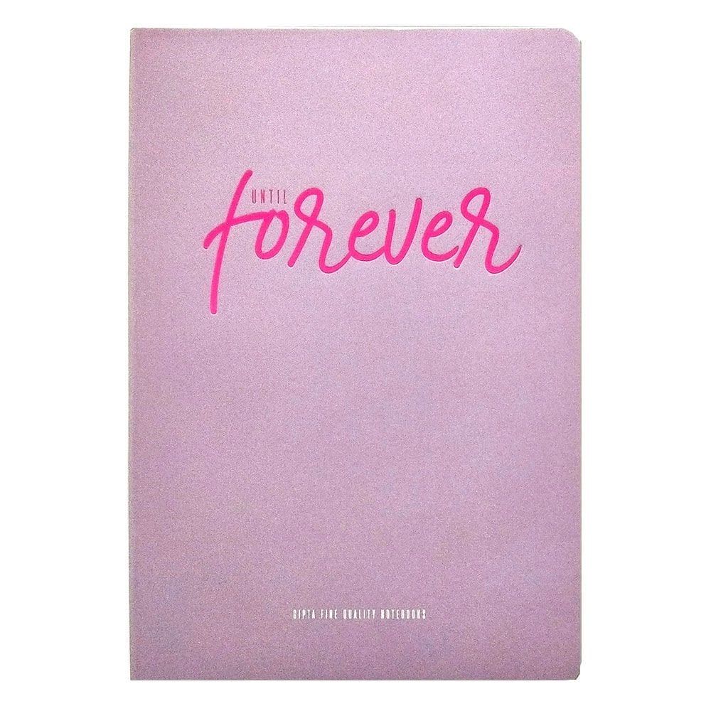 Gıpta Until Forever Dikişli Lila Karton Kapak 120 Yaprak A5 Çizgili Defter