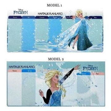 Keskin Color Frozen 12*26 Haftalık Planlayıcı