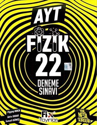 Fix Yayınları 2025 AYT Fizik 22 Deneme