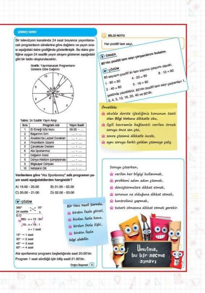 Sınav Yayınları 8. Sınıf LGS Matematik Soru Bankası