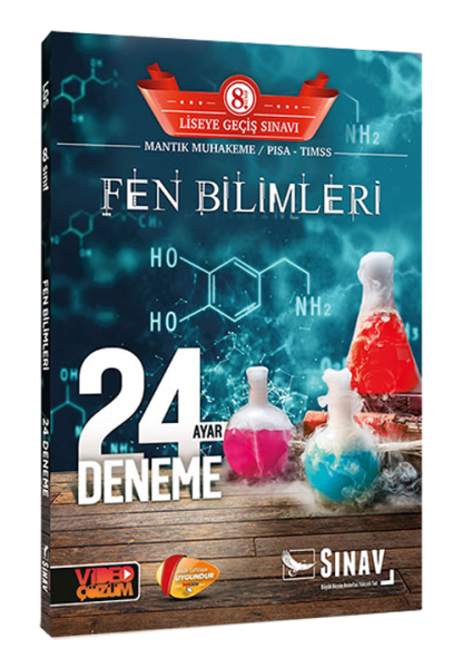 Sınav Yayınları 8. Sınıf LGS Fen Bilimleri 24 Deneme