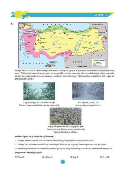 Sınav Yayınları 8. Sınıf LGS Fen Bilimleri 24 Deneme