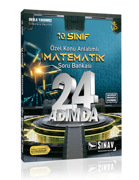 Sınav Yayınları 10. Sınıf Matematik 24 Adımda Özel Konu Anlatımlı Soru Bankası