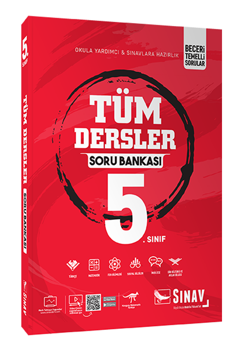 Sınav Yayınları 5. Sınıf Tüm Dersler Soru Bankası