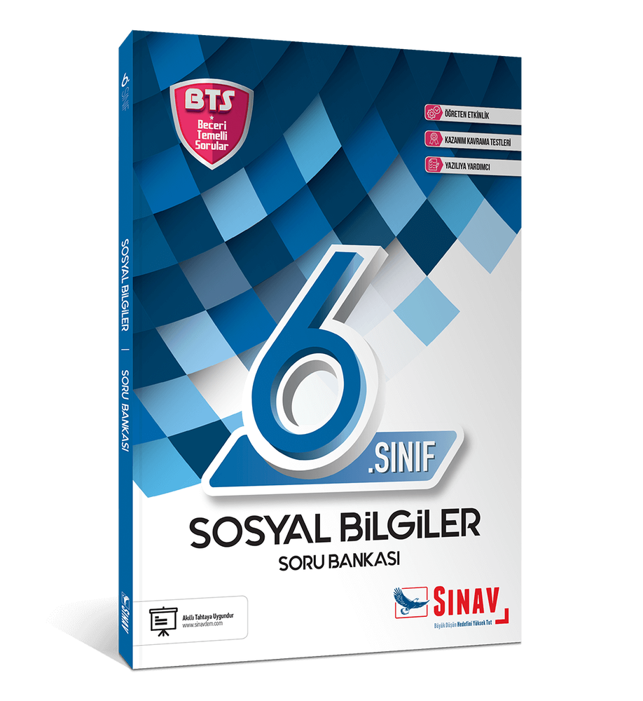 Sınav Yayınları 6. Sınıf Sosyal Bilgiler Soru Bankası