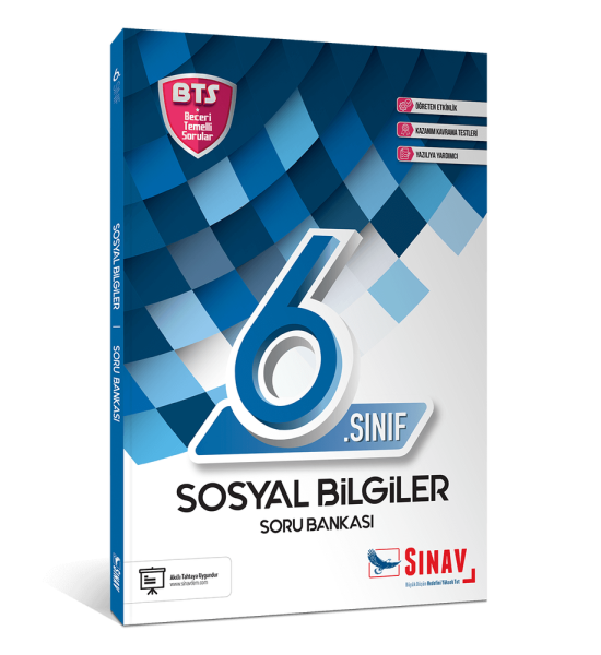 Sınav Yayınları 6. Sınıf Sosyal Bilgiler Soru Bankası