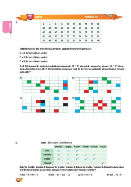 Sınav Yayınları 6. Sınıf Matematik Soru Bankası