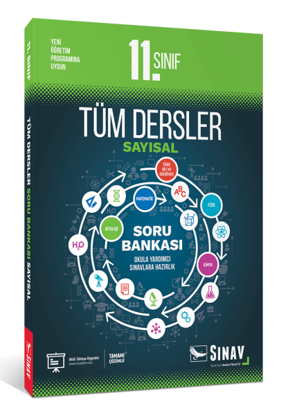 Sınav Yayınları 11. Sınıf Tüm Dersler Sayısal Çözümlü Soru Bankası