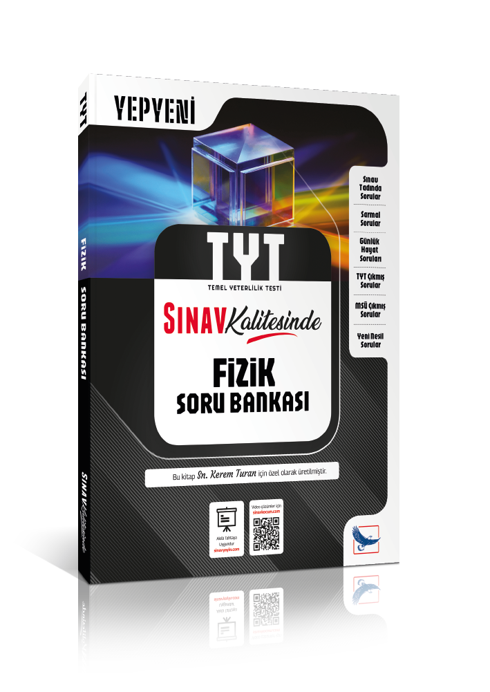 Senin Kitabın Sınav Kalitesinde TYT Fizik Black Edition Soru Bankası