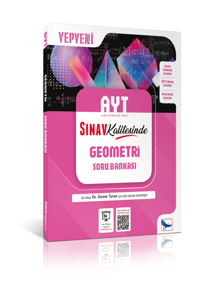 Senin Kitabın Sınav Kalitesinde AYT Geometri Pink Edition Soru Bankası