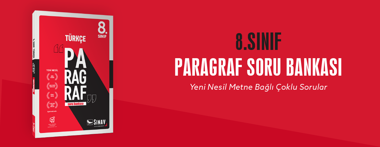 Sınav Yayınları LGS Paragraf Soru Bankası