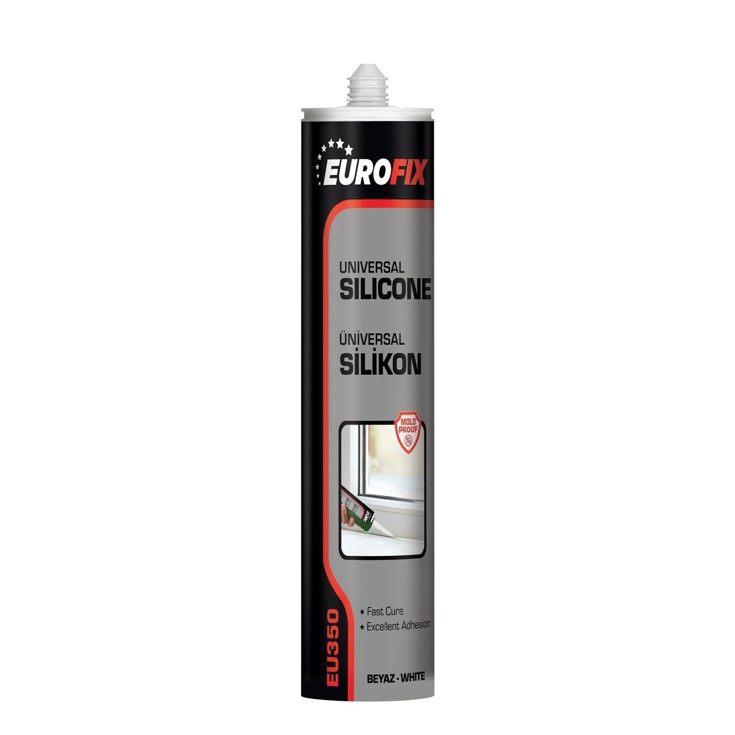 SILIKON BEYAZ EUROFIX 280ML