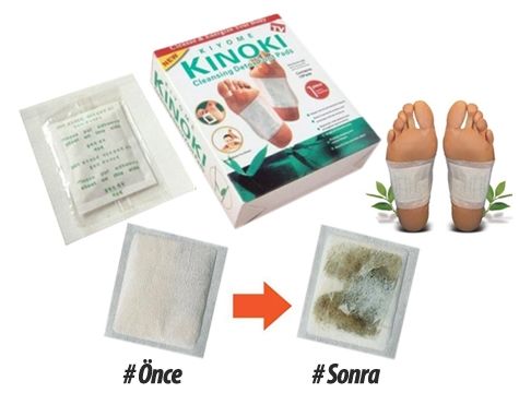 Kinoki Detox Ayak Bandı (10 Adet)