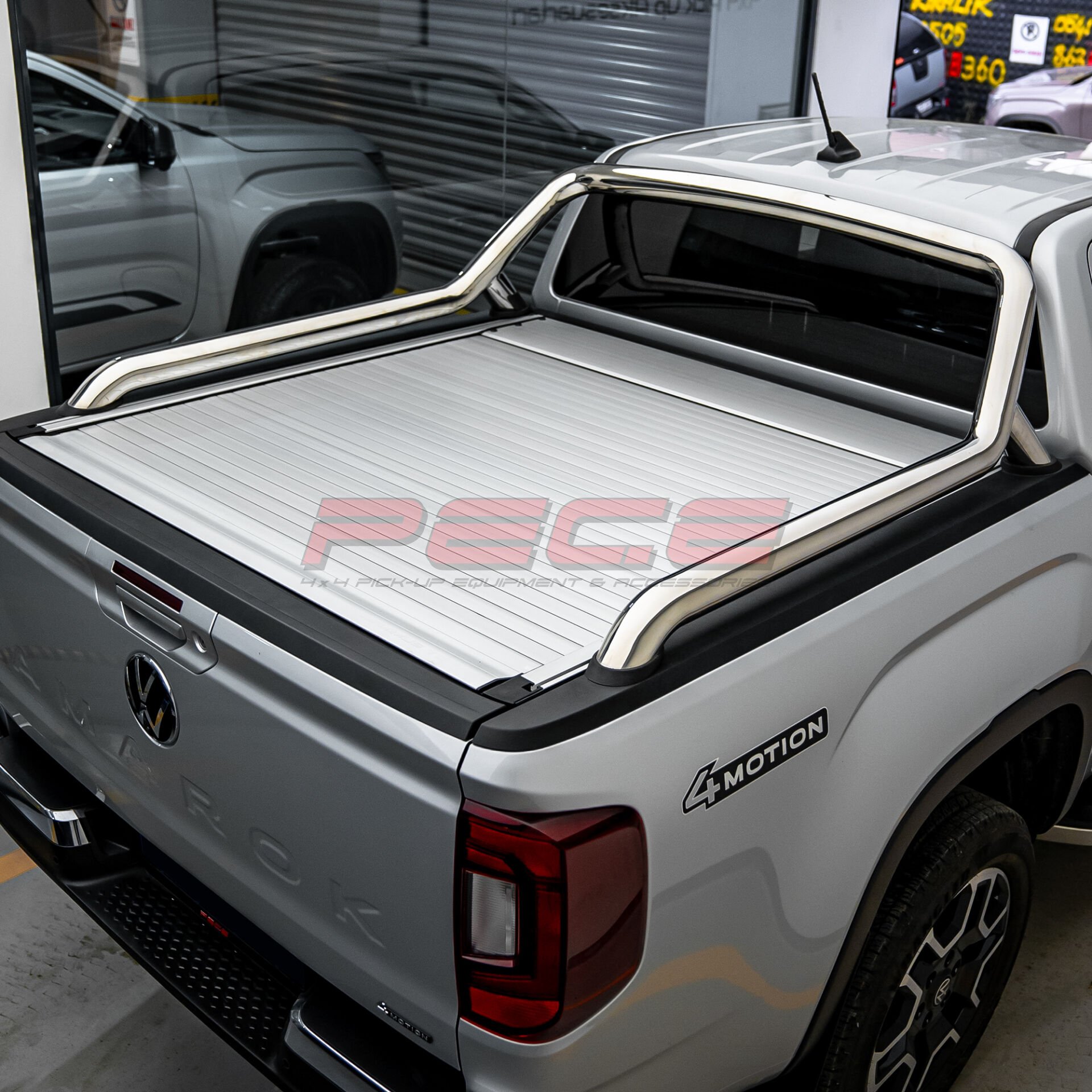 Yeni Volkswagen Amarok Maximus Top Roller | Sürgülü Kapak (Gri)