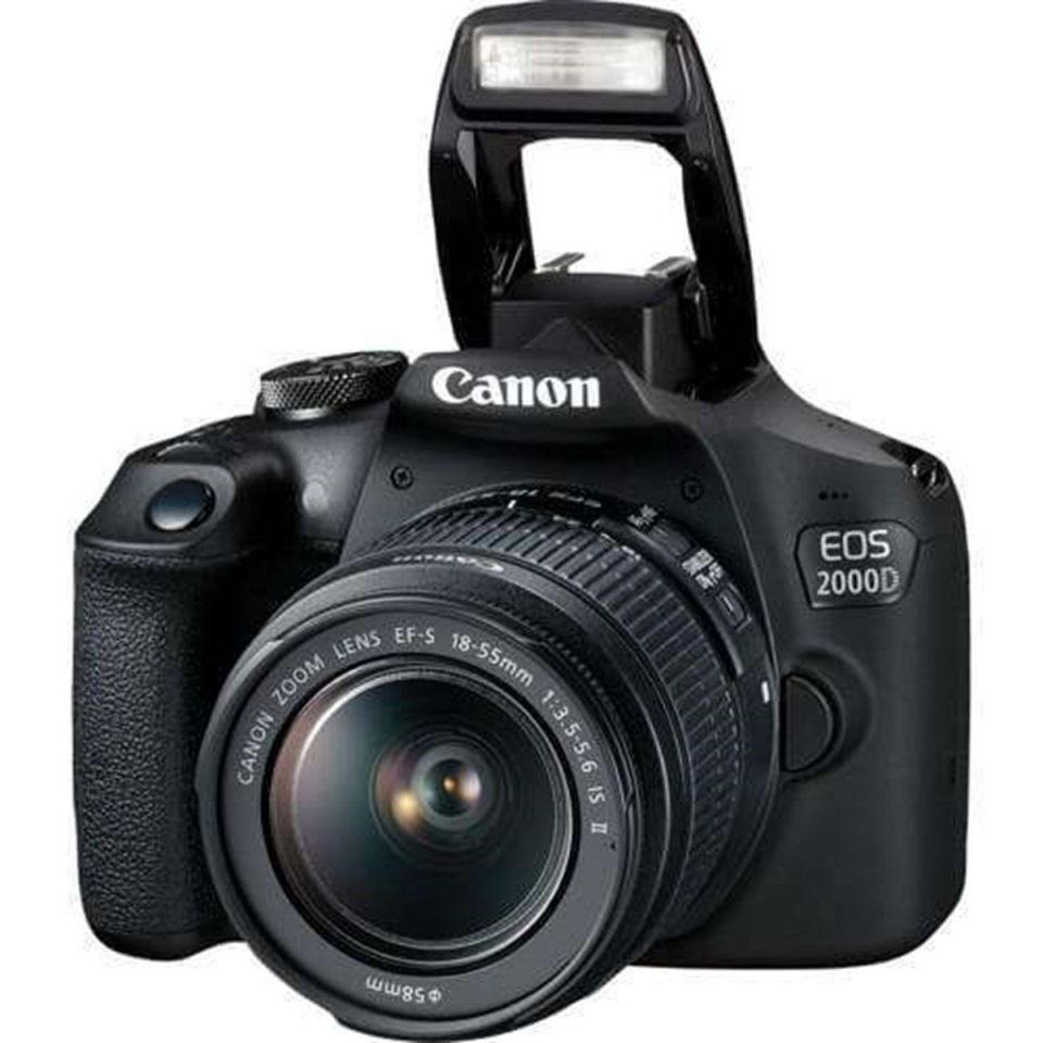 Canon EOS 2000D 18-55mm IS II DSLR Fotoğraf Makinesi