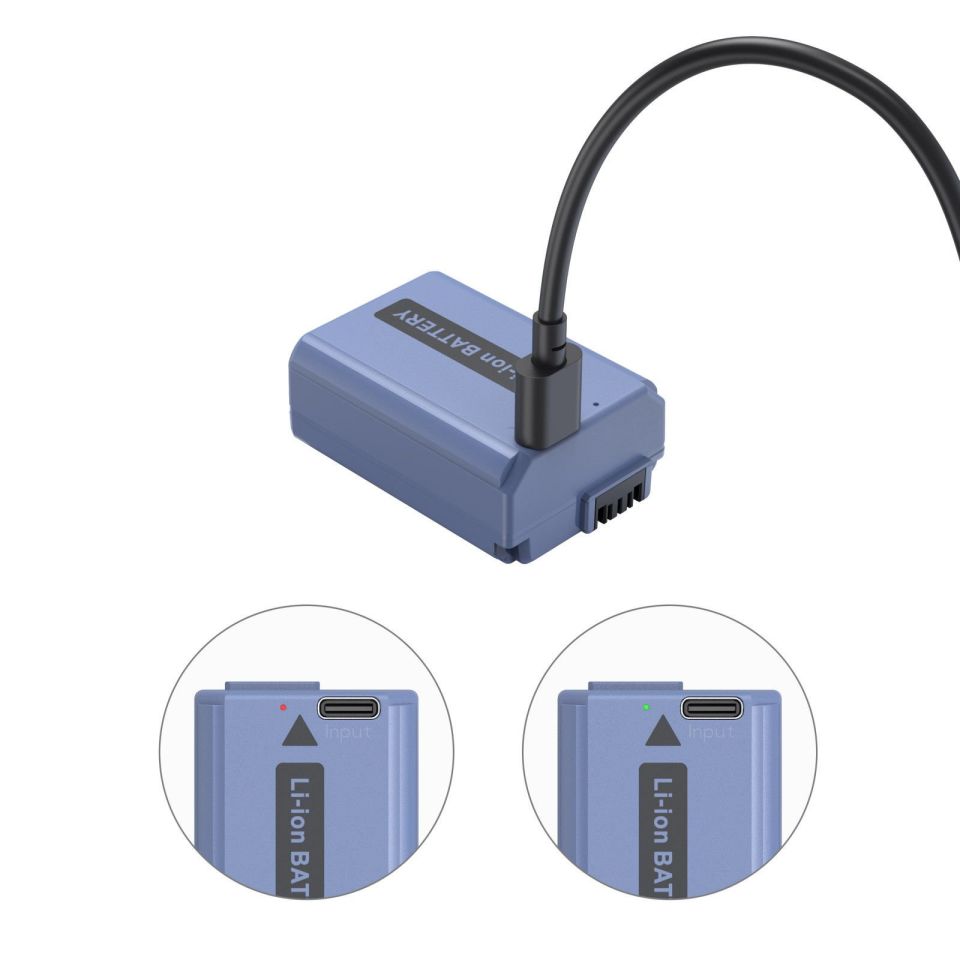 SmallRig 4330 NP-FW50 USB-C Şarj Edilebilir Kamera Pili