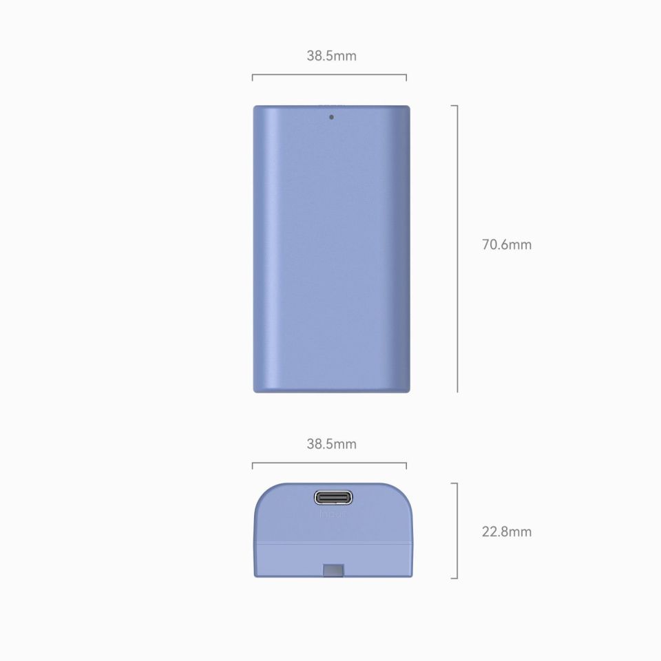 SmallRig 4331 NP-F550  USB-C Şarj Edilebilir Kamera Pili