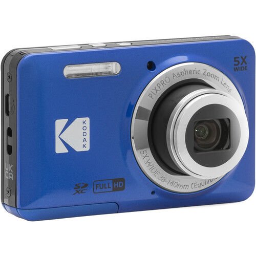 Kodak Pixpro FZ55 Dijital Fotoğraf Makinesi (Mavi)