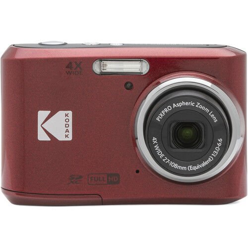 Kodak Pixpro FZ45 Dijital Fotoğraf Makinesi (Kırmızı)