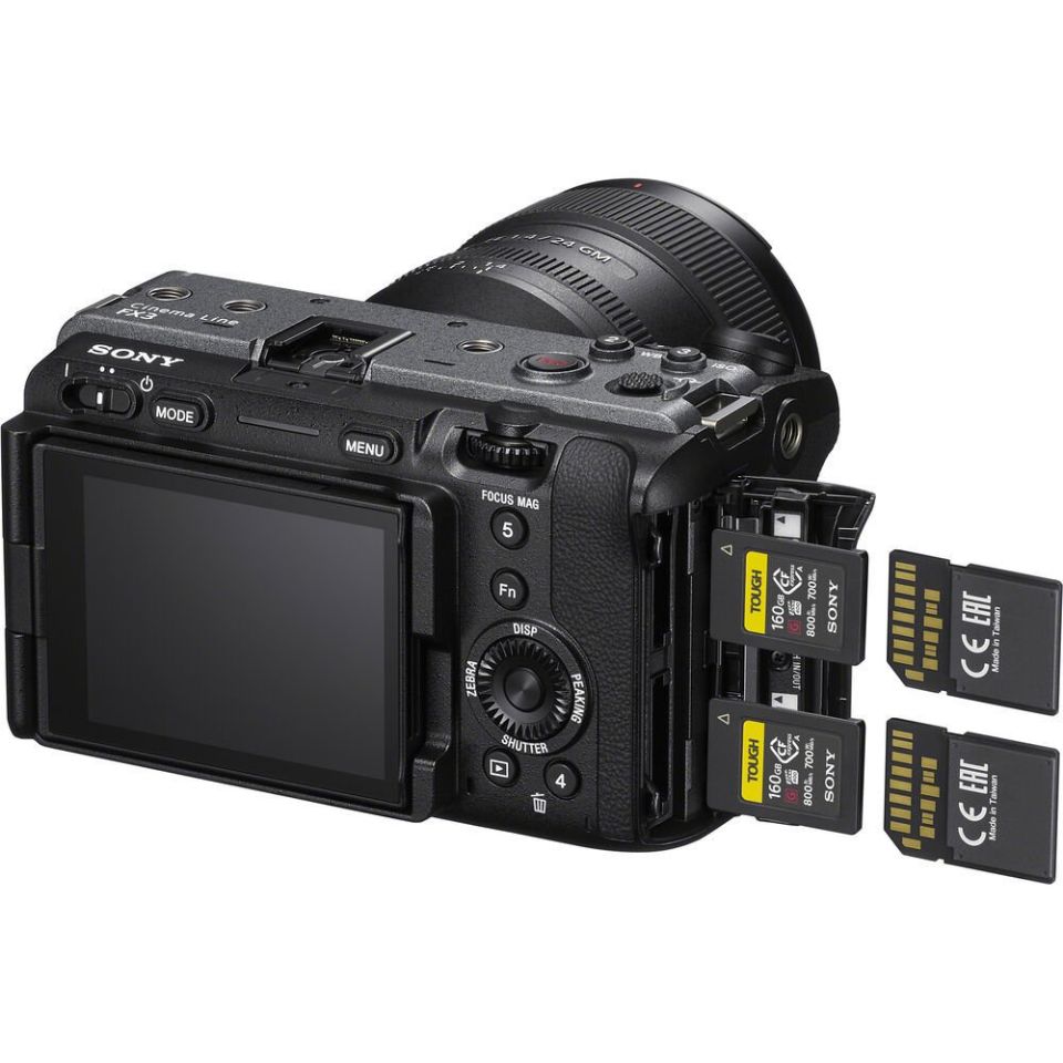 Sony FX3 Body Aynasız Fotoğraf Makinesi (Sinema Kamerası)