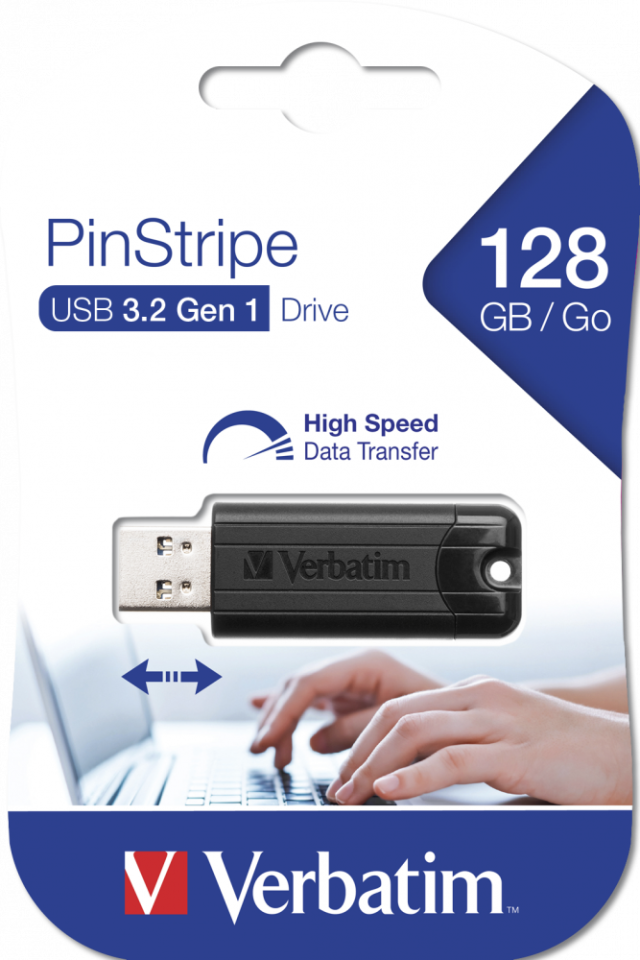 VERBATIM 49319 - 128GB USB 3.0 DRIVE 128GB STORE NO GO