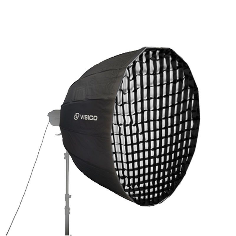 Visico EB-071 Kolay Kurulabilen Parabolik SoftBox 120cm - Gridli