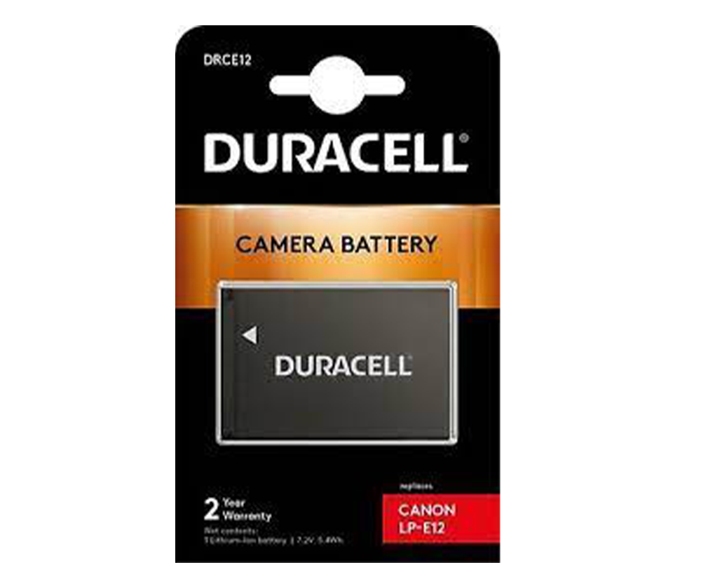 DURACELL DRCE12 -CANON LP-E12 PİL