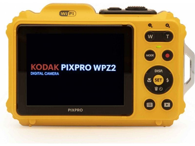 Kodak Pixpro WPZ2 Dijital Fotoğraf Makinesi (Sarı) + 16 GB MicroSD Kart + 2 Pil