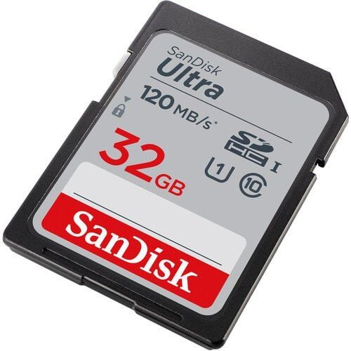 SanDisk Ultra 32 GB UHS-I U1 Class 10 120 MB/s SDSDUN4-032G-GN6IN SDHC SD Kart