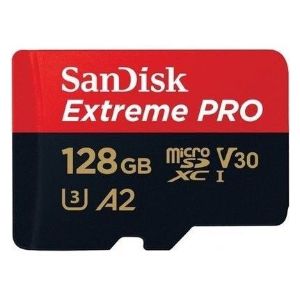 Sandisk MicroSD 128GB Extreme Pro 170mb/s Hafıza Kartı (SDXCU3A2)
