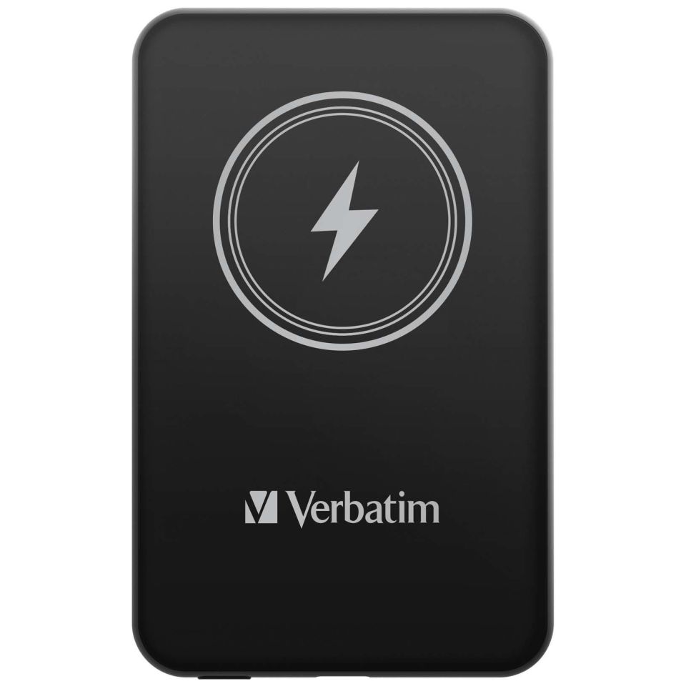 VERBATIM 32240 Magsafe 5000 Mah Manyetik Kablosuz Siyah Powerbank