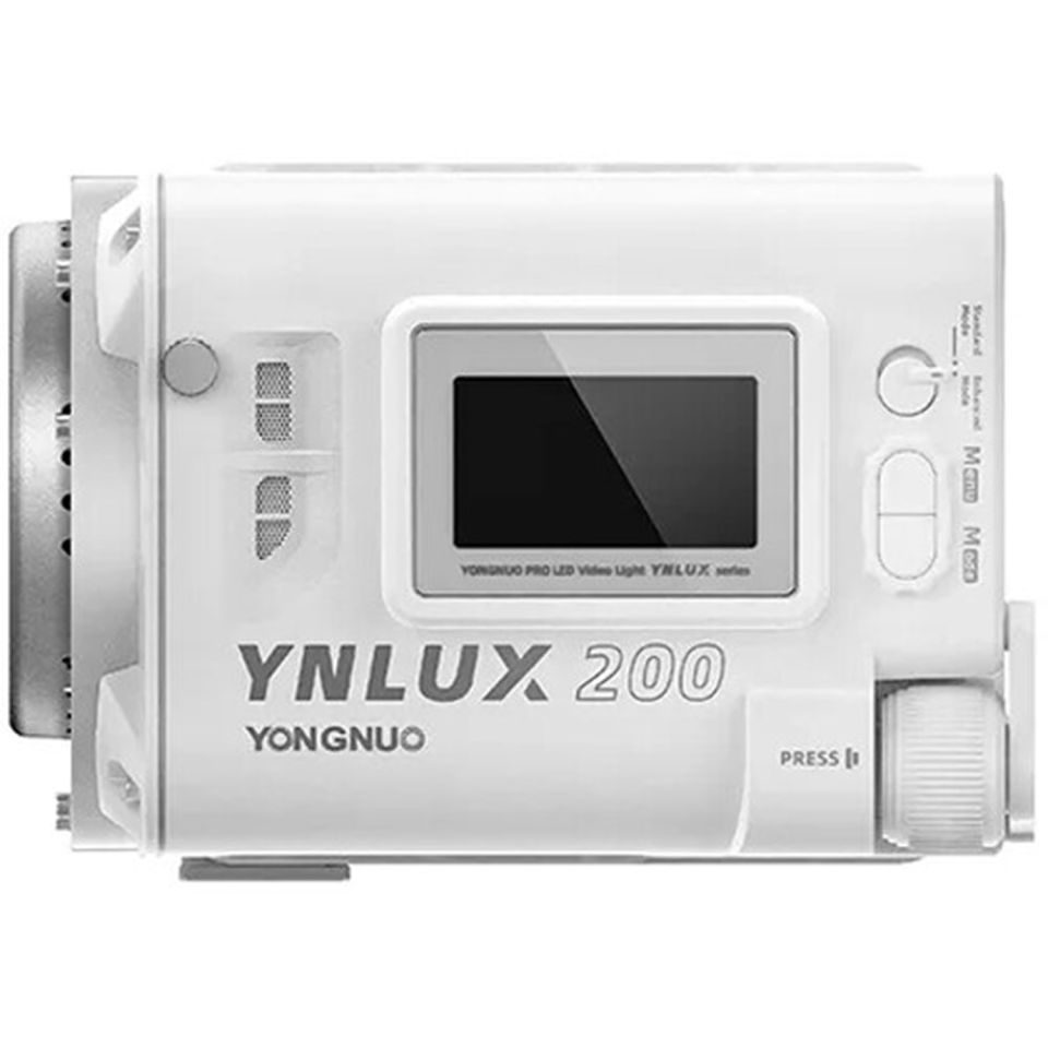 Yongnuo YNLUX200 2700-6500K 200W COB Led Işık-Beyaz Kasa (Kit Versiyon)