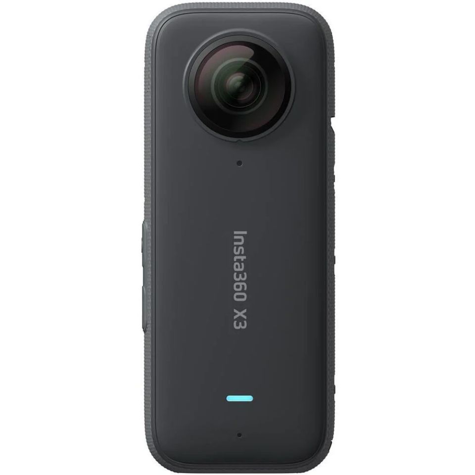 Insta360 X3 360° Kamera X3 + Invisible Selfie Stick 114cm + 256GB Hafıza Kartı