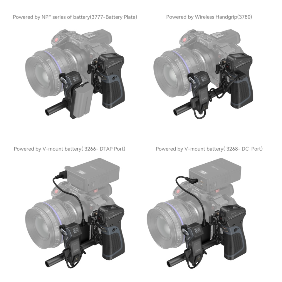 SmallRig 3782 MagicFIZ Kablosuz Follow Focus Grip Kiti