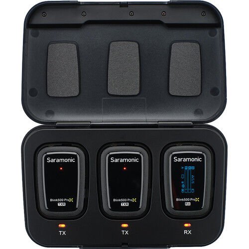 Saramonic Blink 500 ProX B2R İkili Kablosuz Yaka Mikrofonu