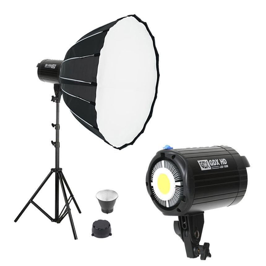 GDX HD-150W + 70 Parabolic Gridli Softbox Bebek Çekim Seti