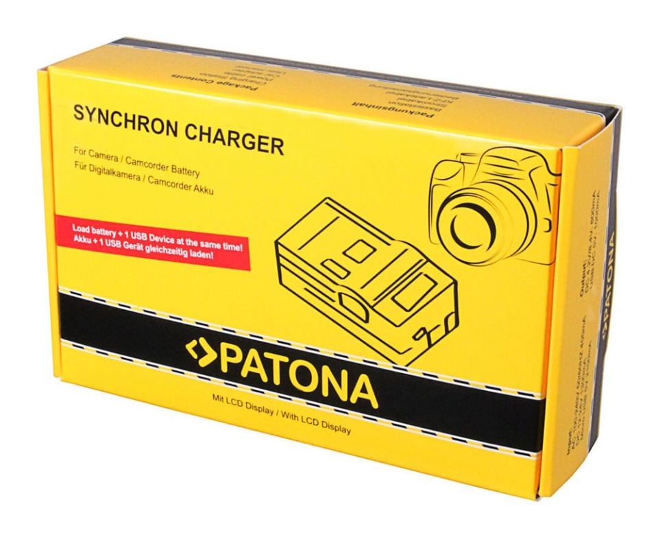 PATONA 4645 SYNCHRON USB CHARGER NP-W126