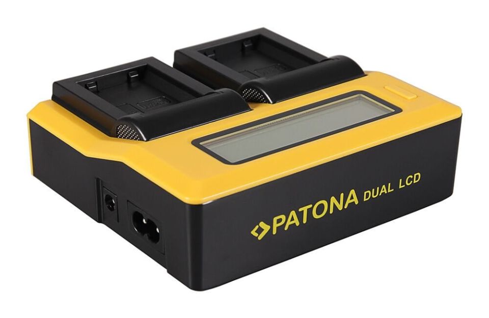 PATONA 7580 DUAL LCD USB CHARGER FOR NP-FW50