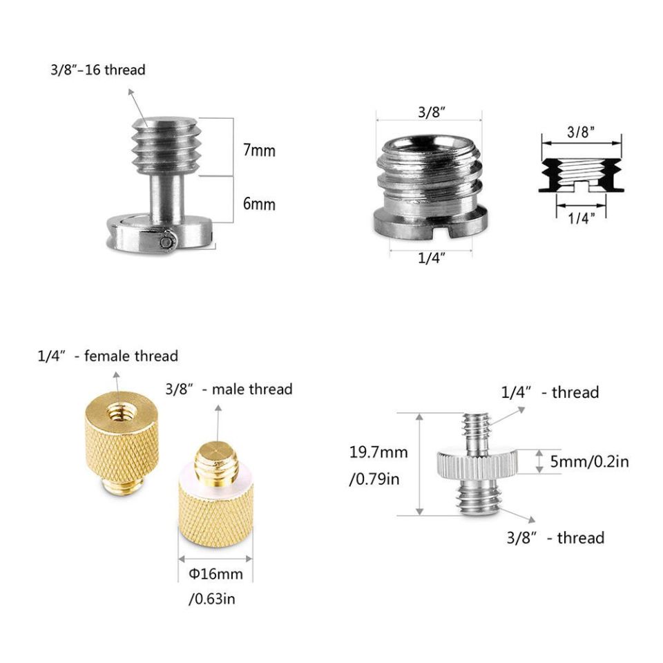 SmallRig 3995 Vida  Kanat Somunu Seti